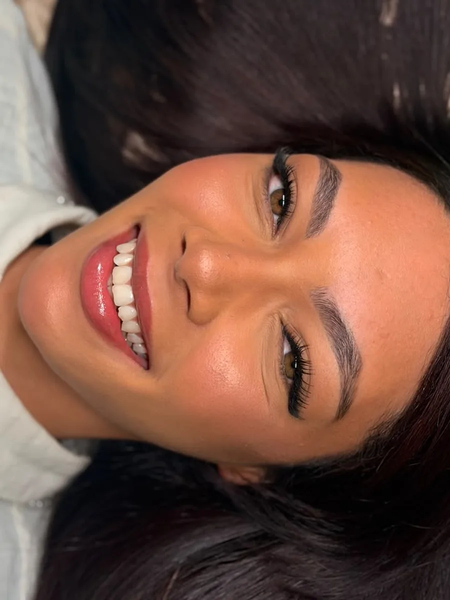 Resultado de cilios em cliente da Lash Lov
